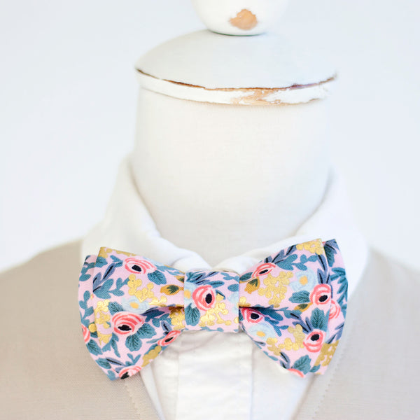 Boy's Bow Tie / Rosa In Violet