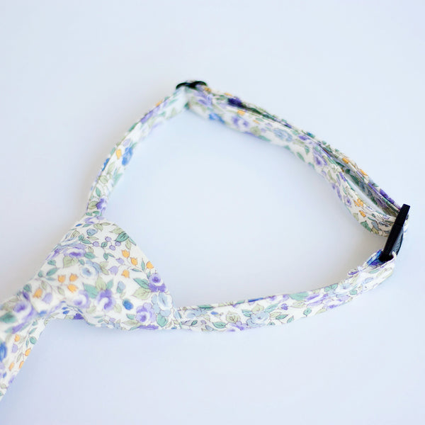 Boy's Necktie / Blossoms In Purple