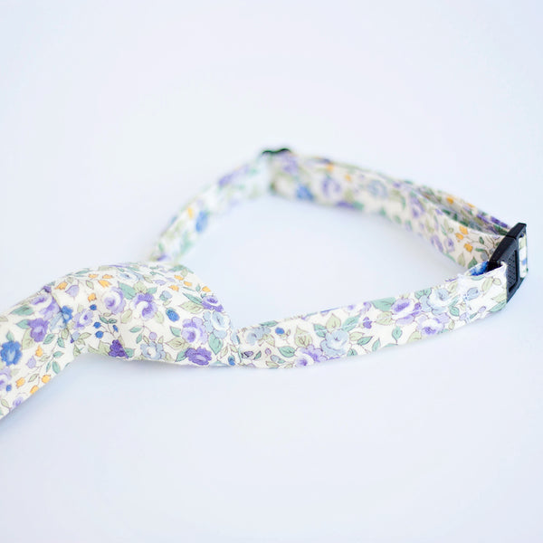 Boy's Necktie / Blossoms In Purple