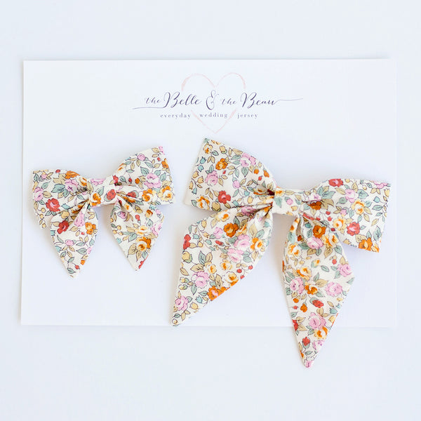 Boy's Necktie / Blossoms In Yellow