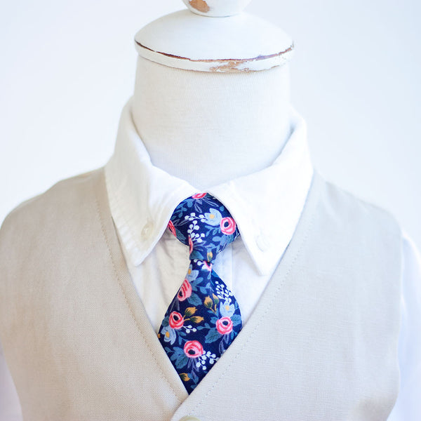 Boy's Bow Tie / Rosa In Navy