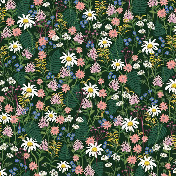 Boy's Pocket Square / Wildflowers In Hunter